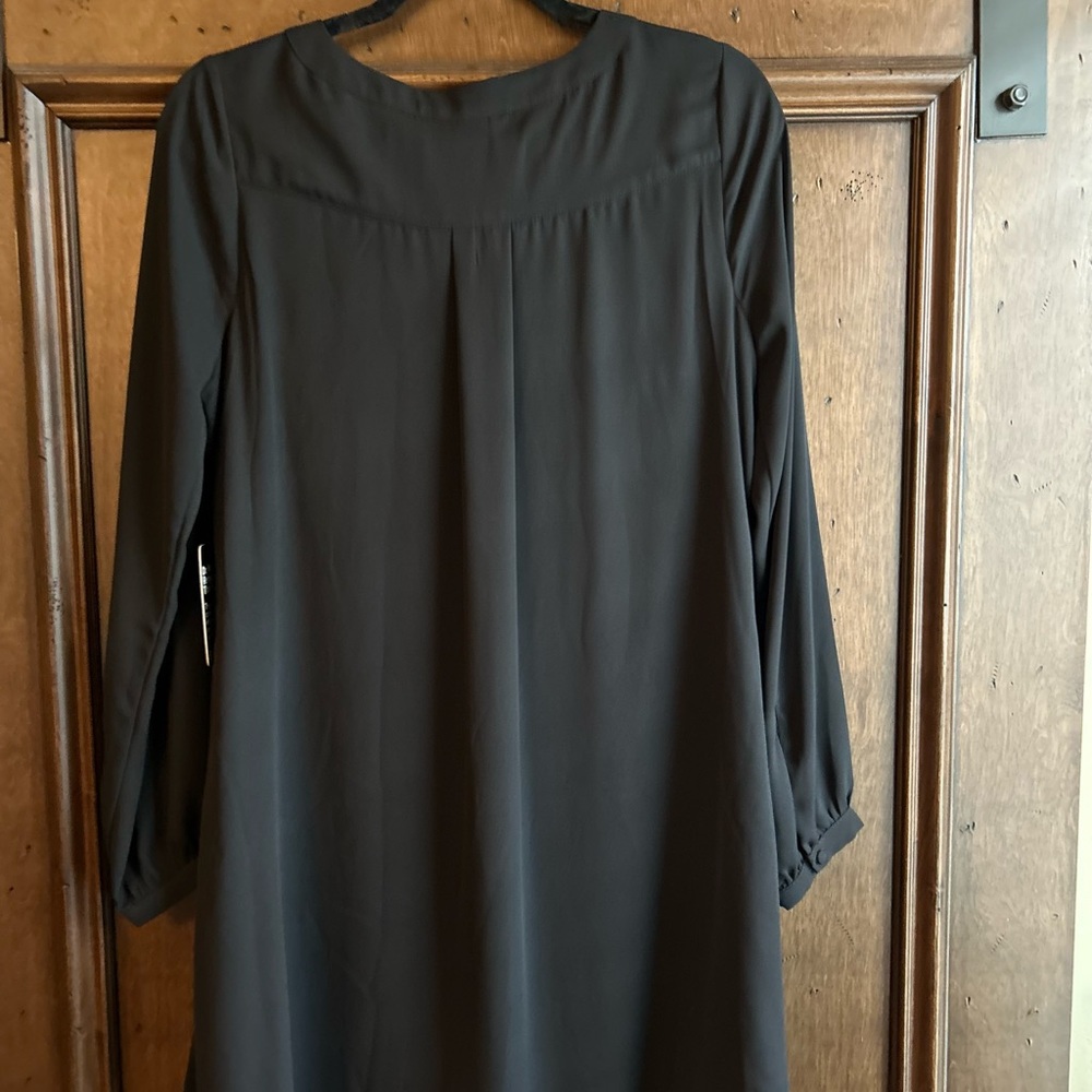 Little black flowing dress